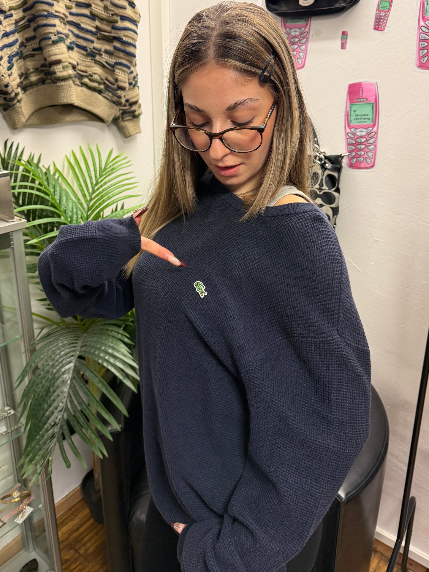 LACOSTE SWEATER (XL)