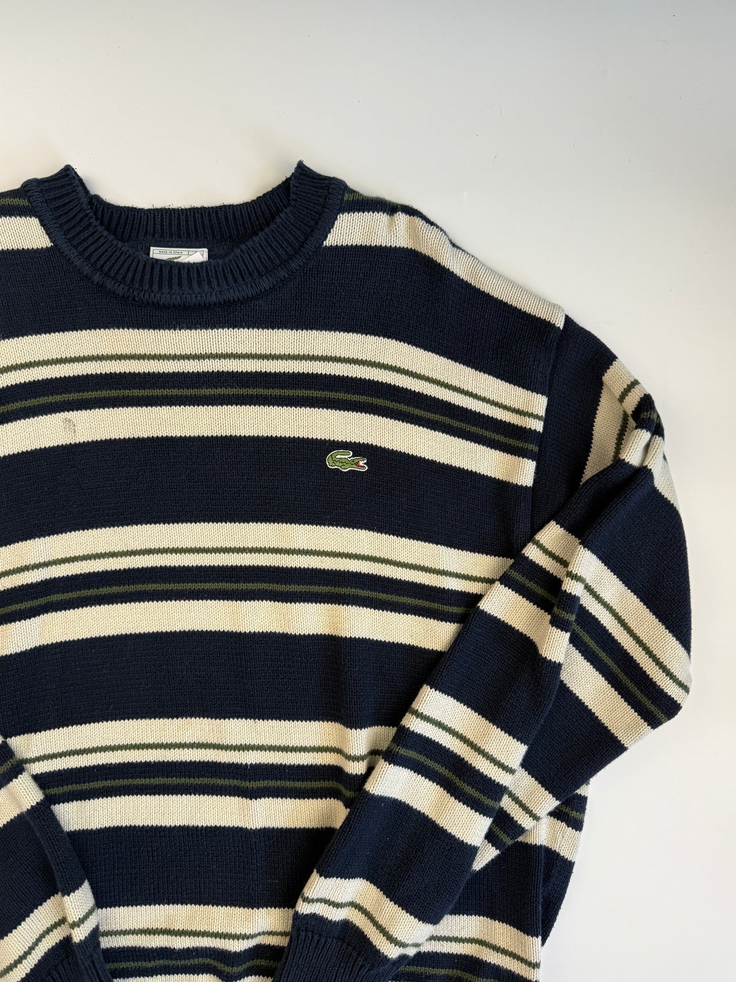 LACOSTE KNIT SWEATER (M)