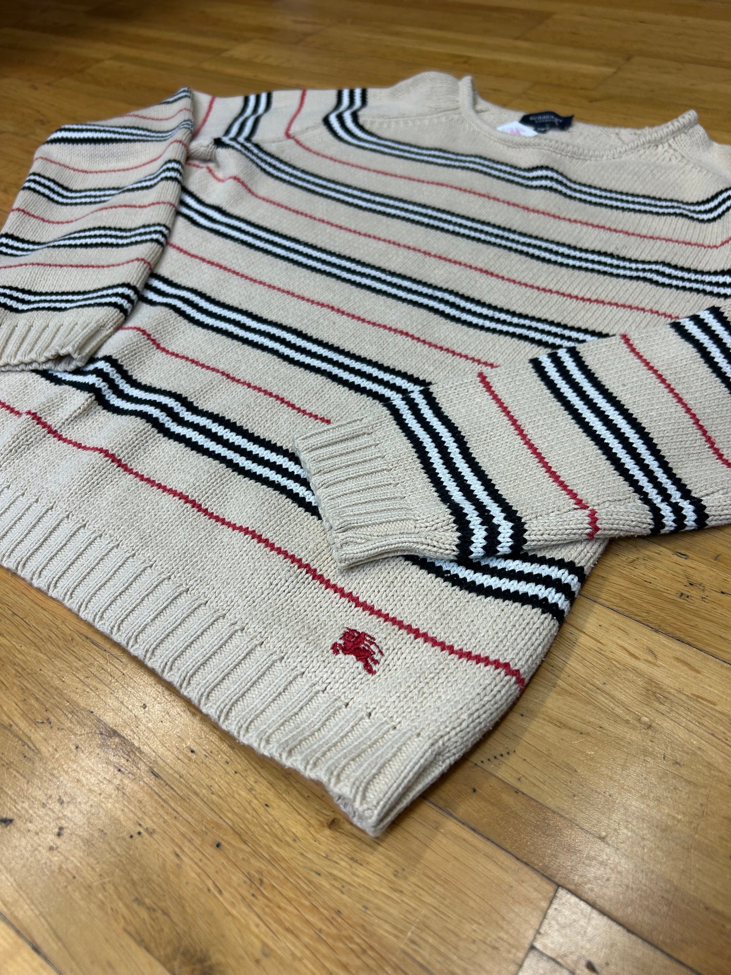 BURBERRY KNIT SWEATER (wmns M)