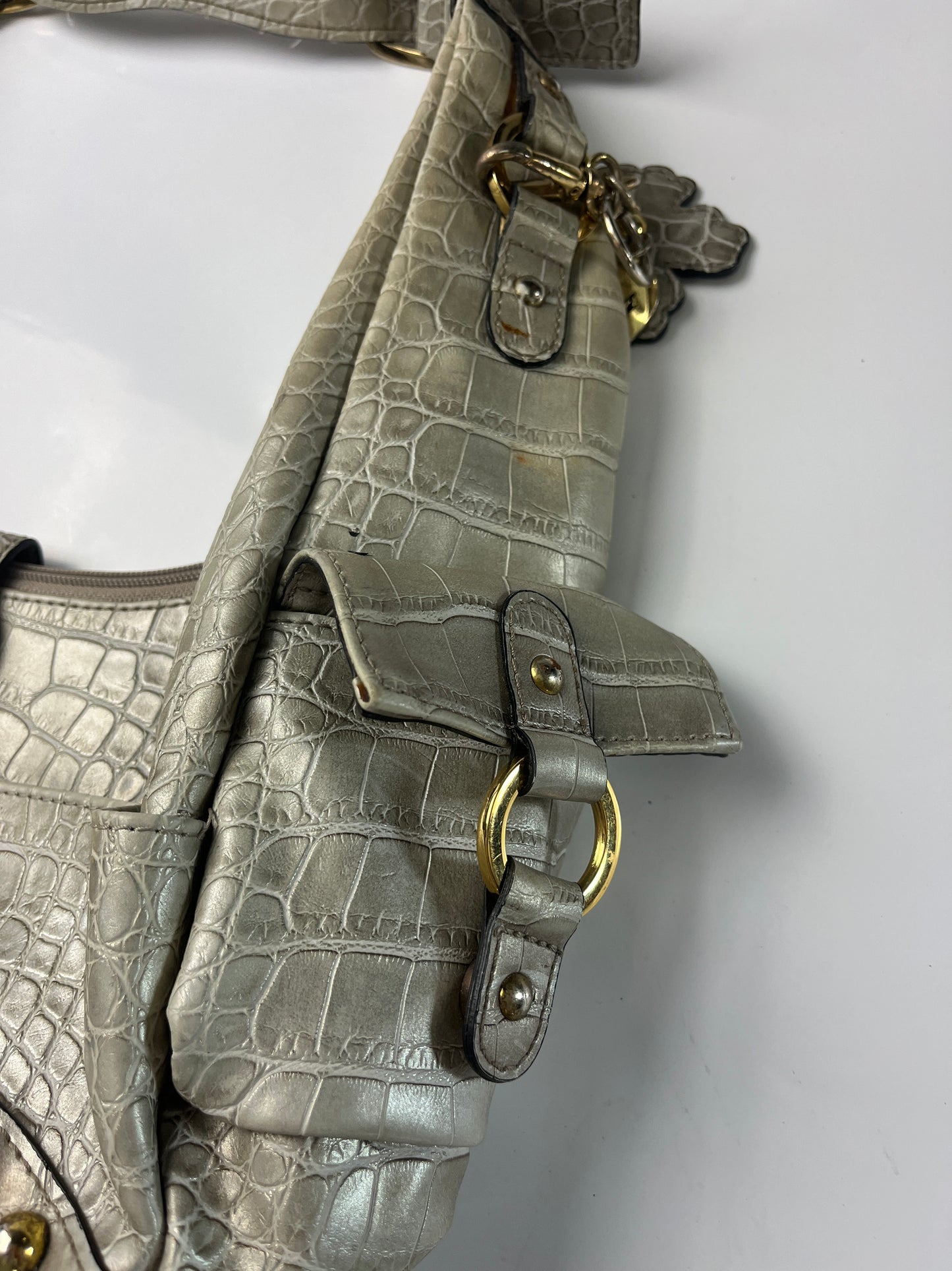 GUESS BAG GOLD RHINESTONE