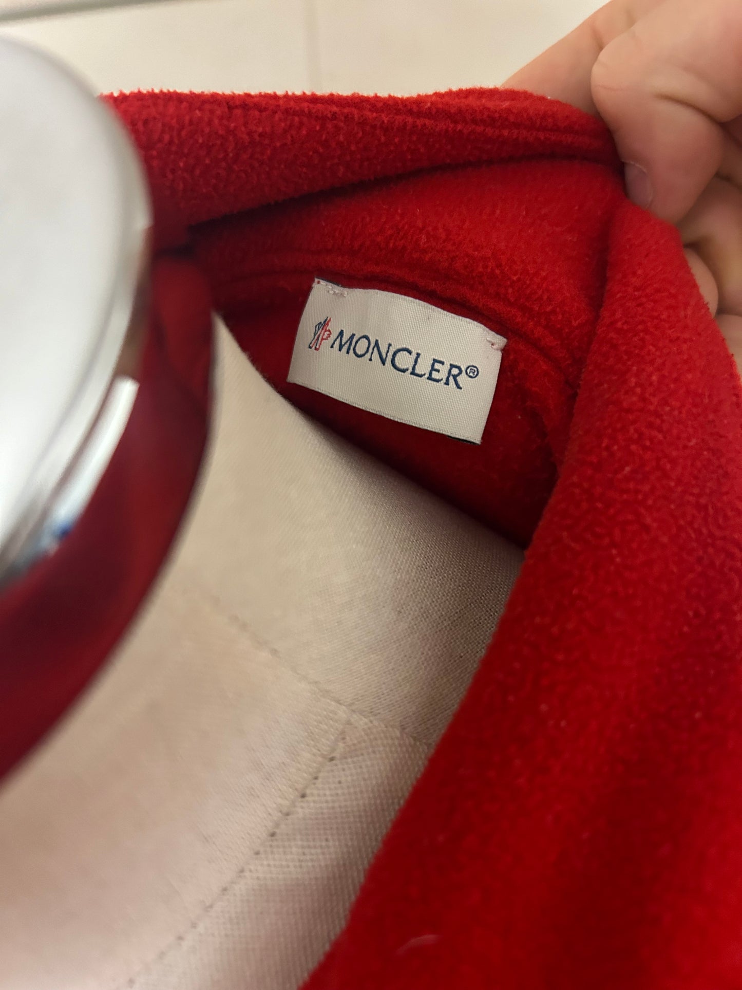 MONCLER FLEECE DOUBLEZIP (XS)