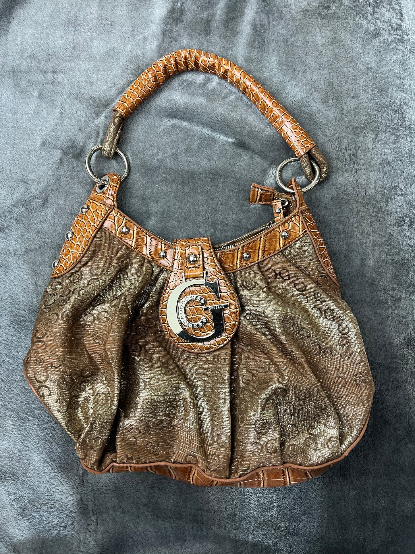 GUSSACI BAMBUS BAG MONOGRAM