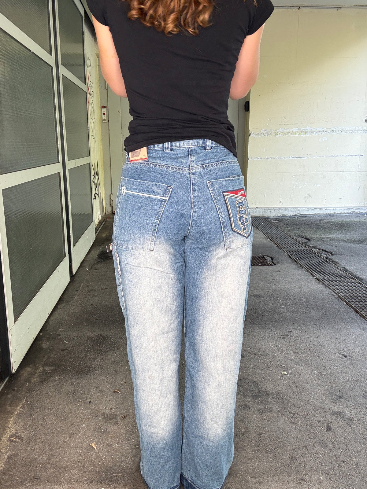 VINTAGE PHAT FARM JEANS DENIM – MEDIUM WASH (~M)