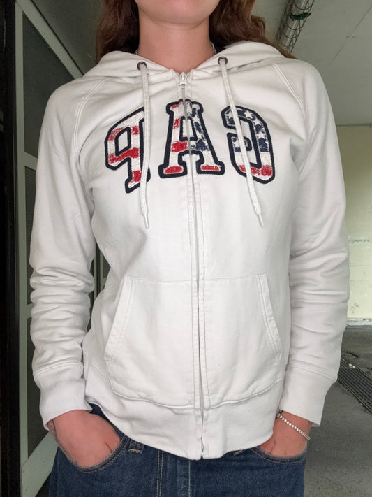 VINTAGE USA GAP ZIP HOODIE (W:L)