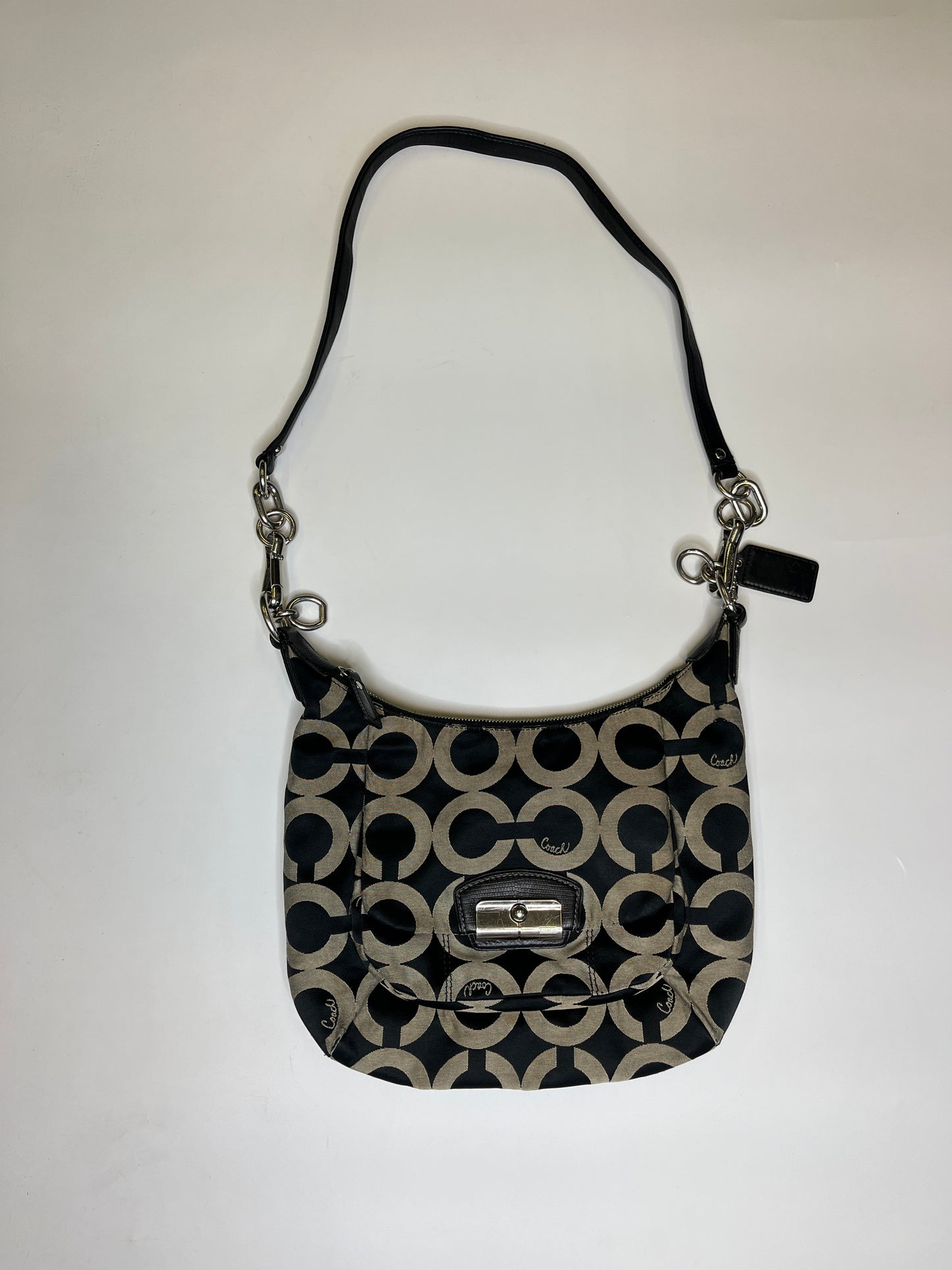COACH MONOGRAM PURSE LEATHER