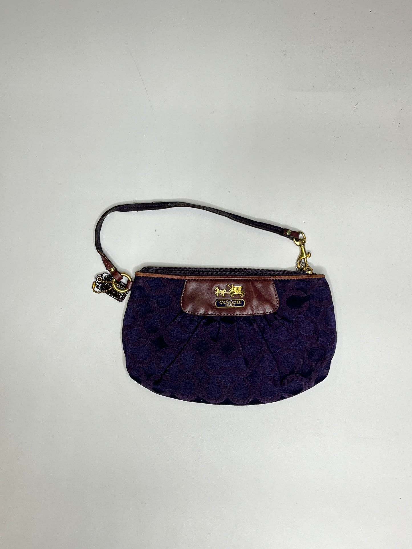 COACH MONOGRAM PURSE/WRISTLET