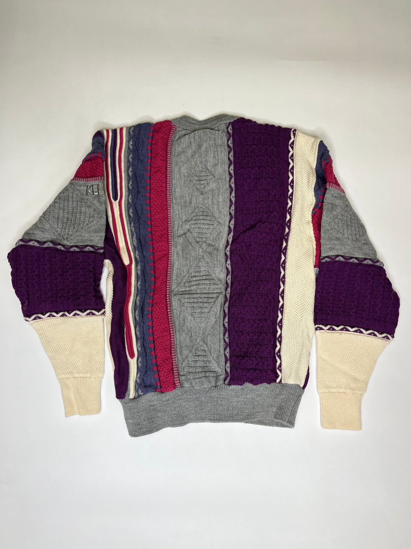 JAPANESE KENZO COOGI STYLE SWEATER (2, S)
