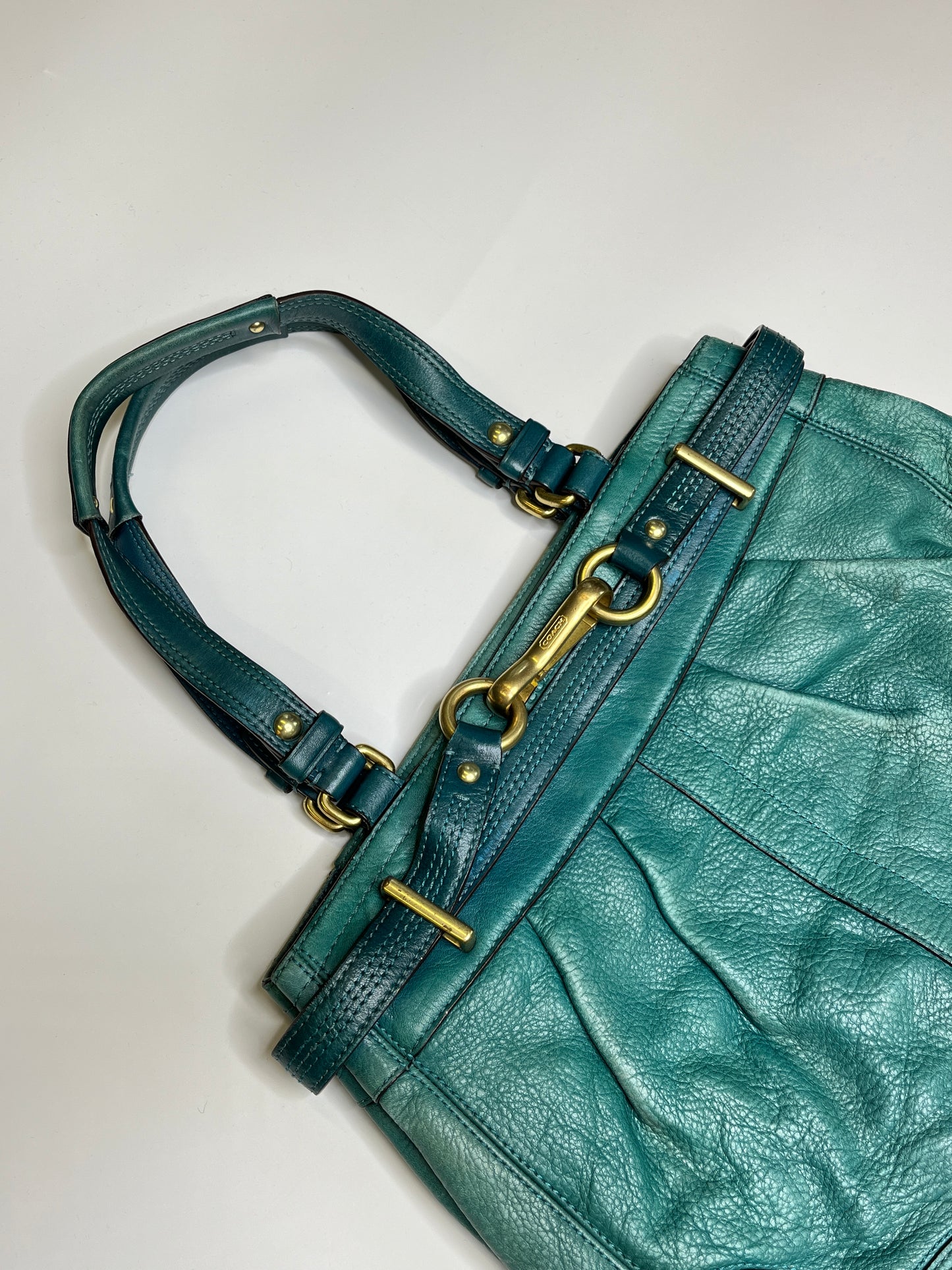 GENUINE LEATHER COACH PURSE