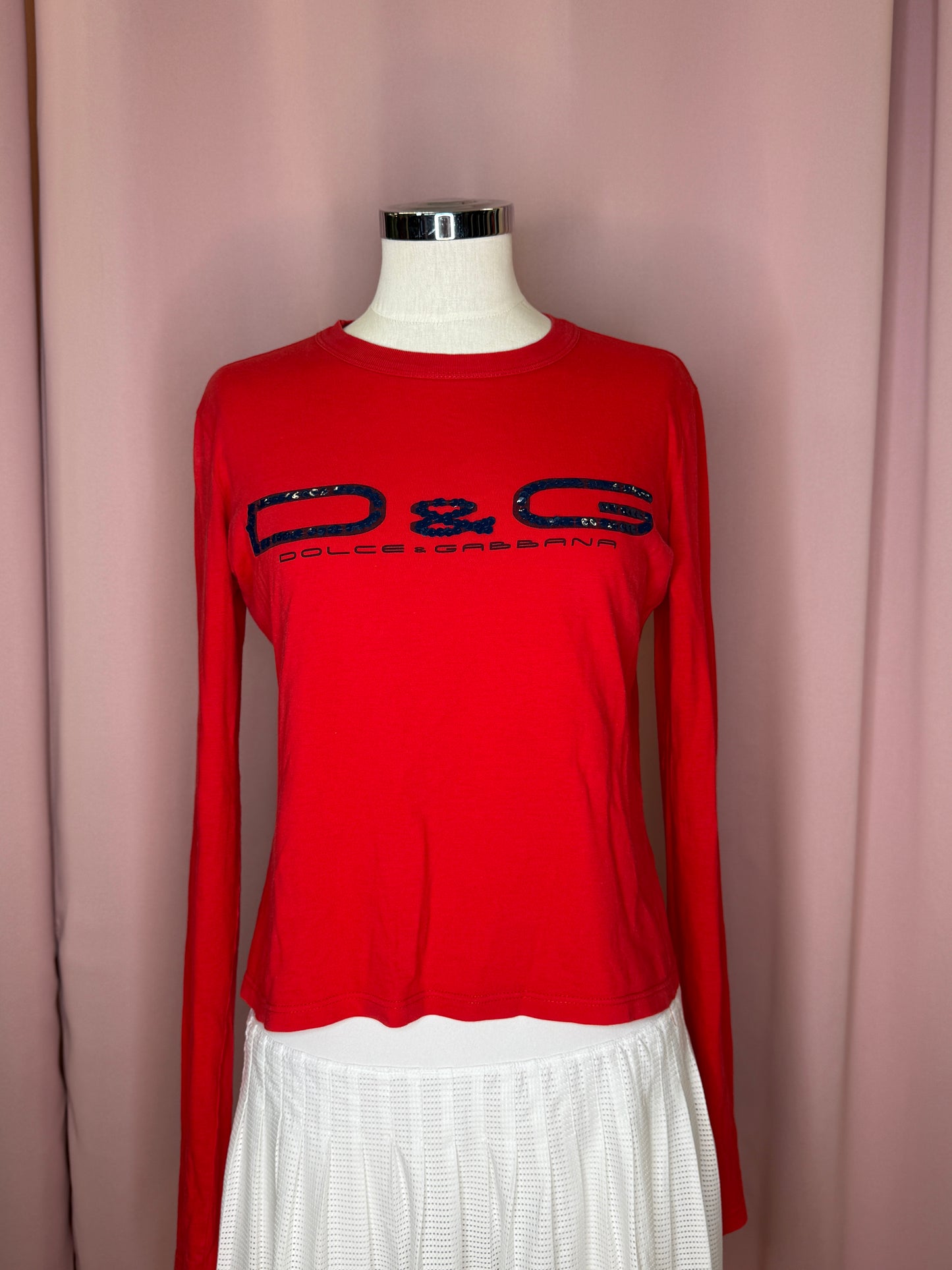 D&G LONGSLEEVE RED (~M)
