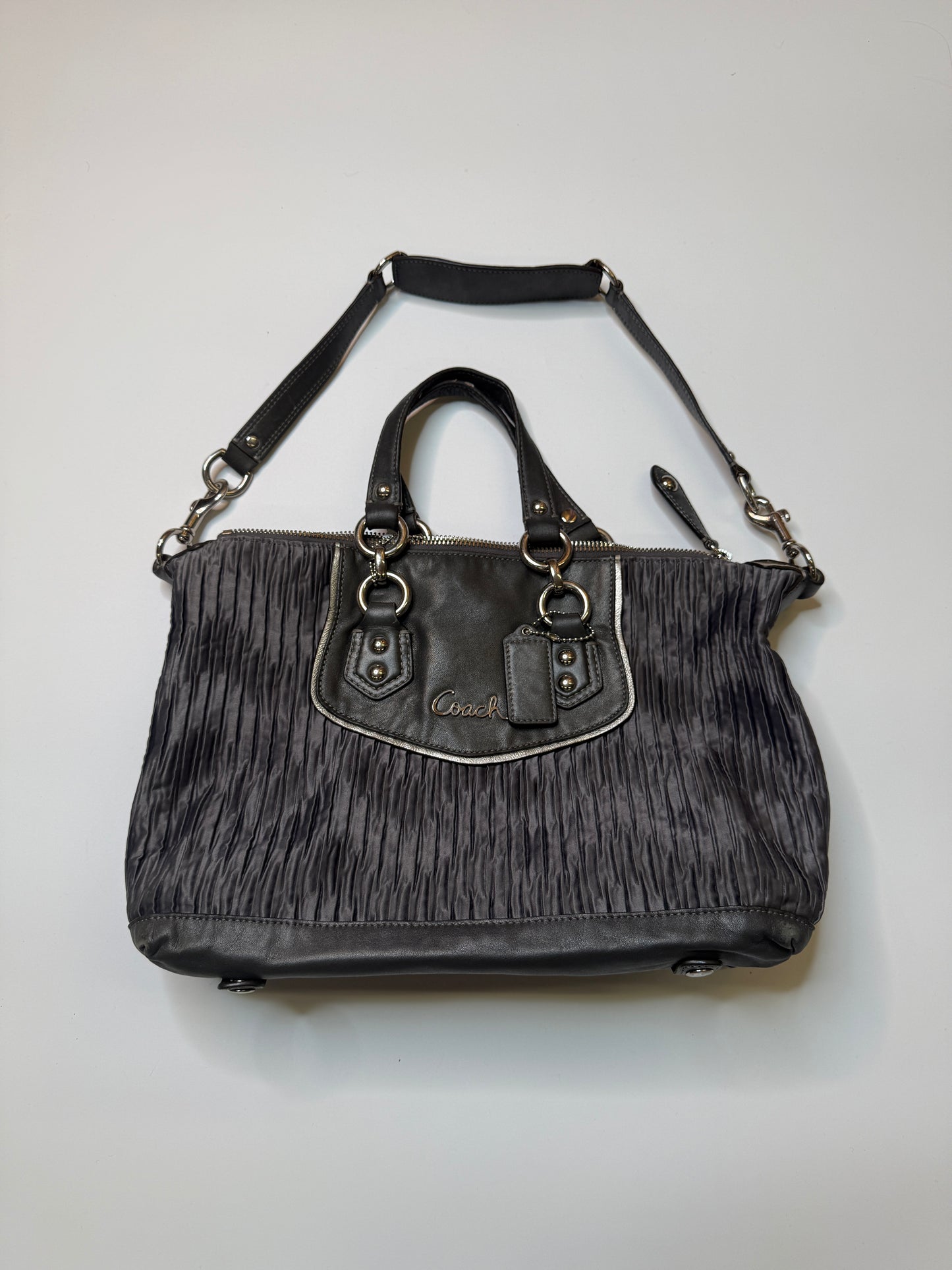 COACH PURSE GREY