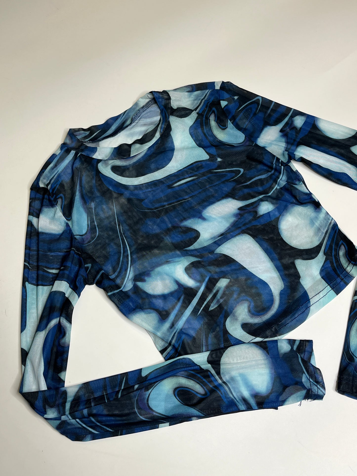 FUNKY SHEER LONGSLEEVE SHIRT (S)