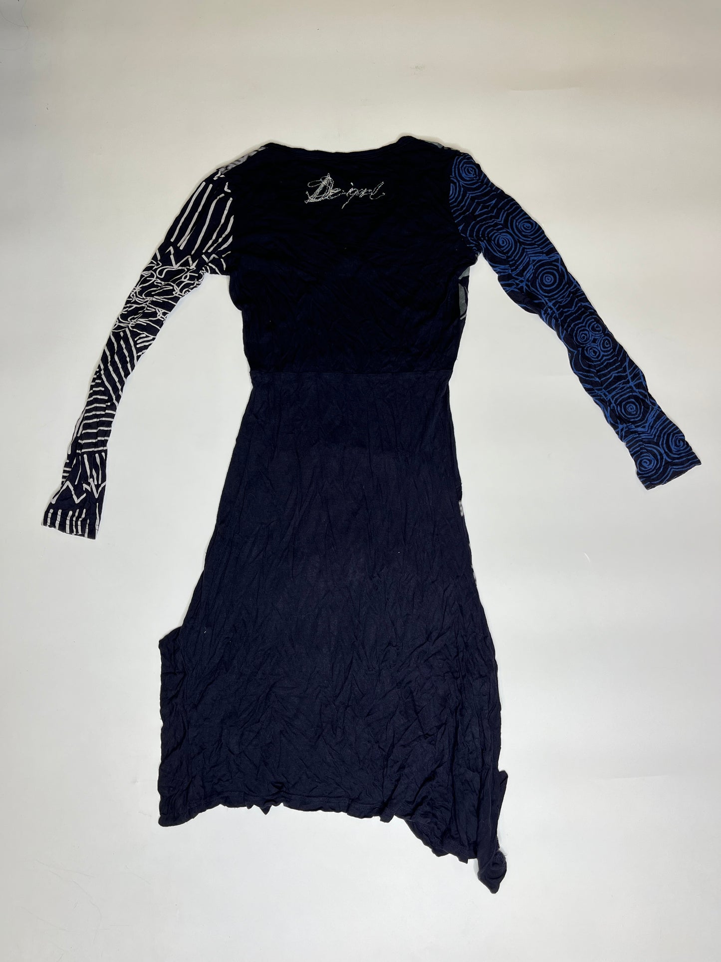 DESIGUAL LONGSLEEVE DRESS (S)