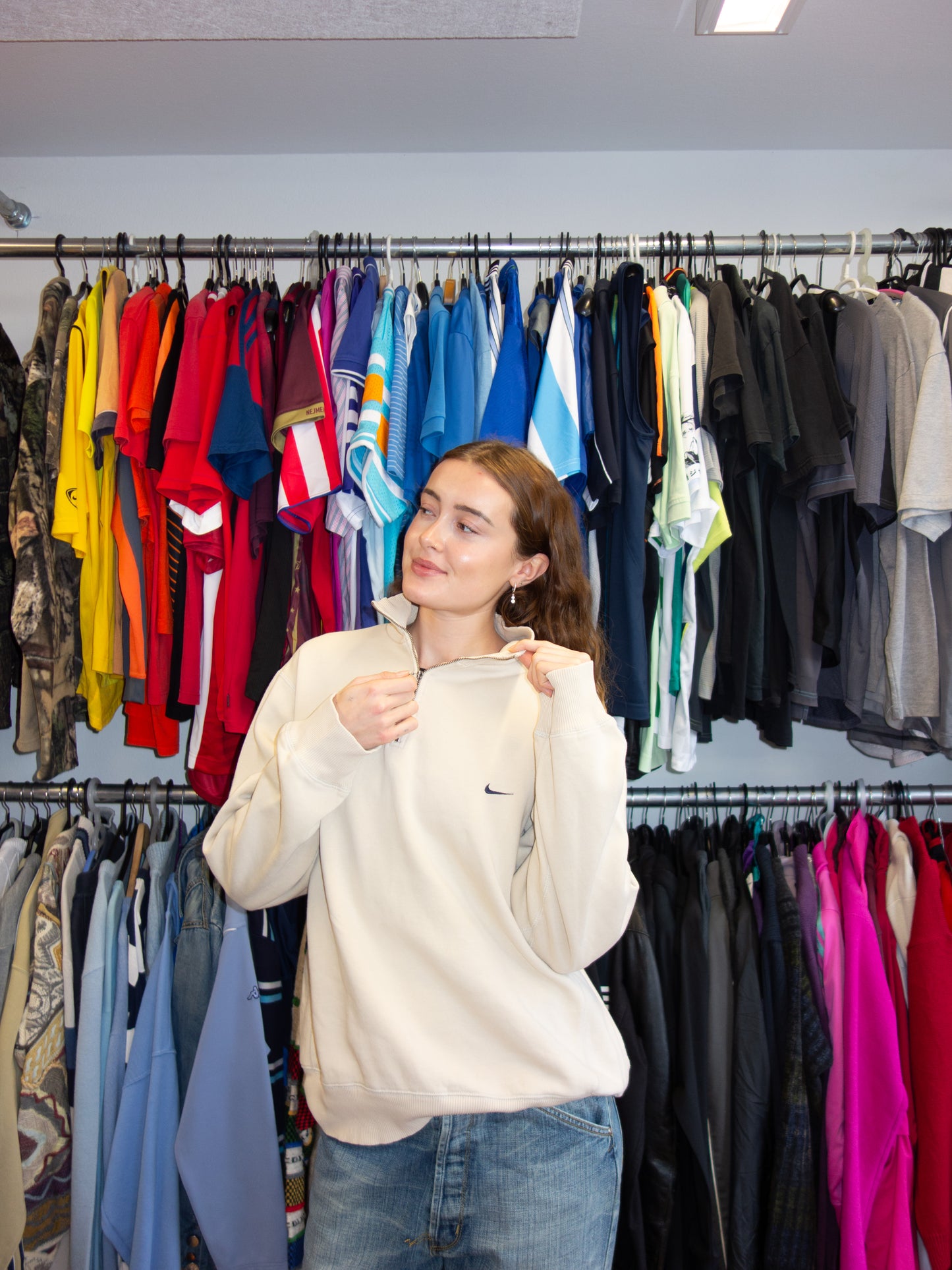 NIKE 2000s SWEATER (L)