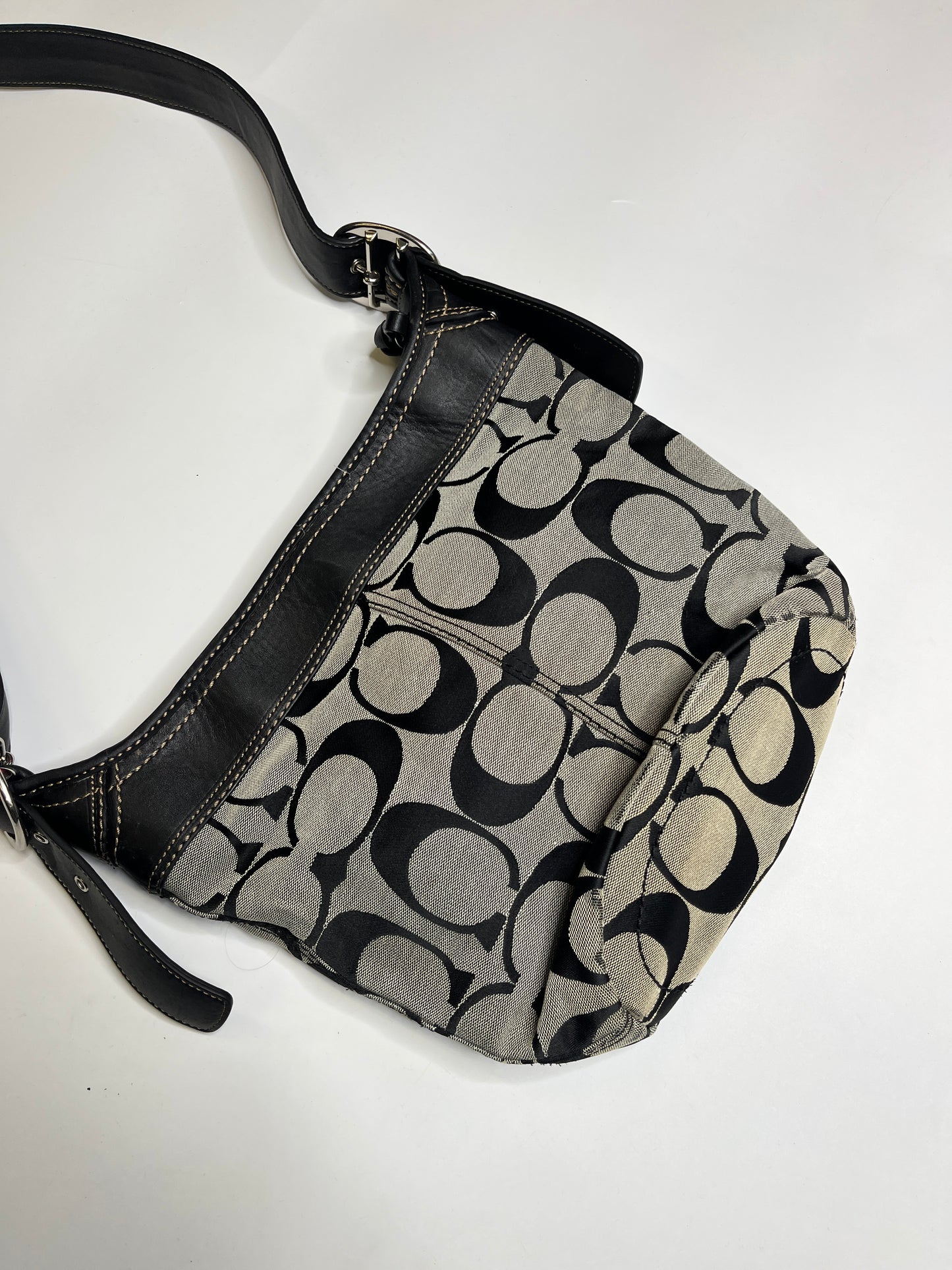 COACH MONOGRAM BAG LEATHER