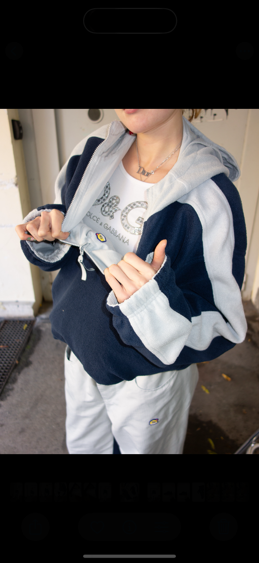 RARE REVERSIBLE (!) NIKE TN QUARTER ZIPPER (XL)