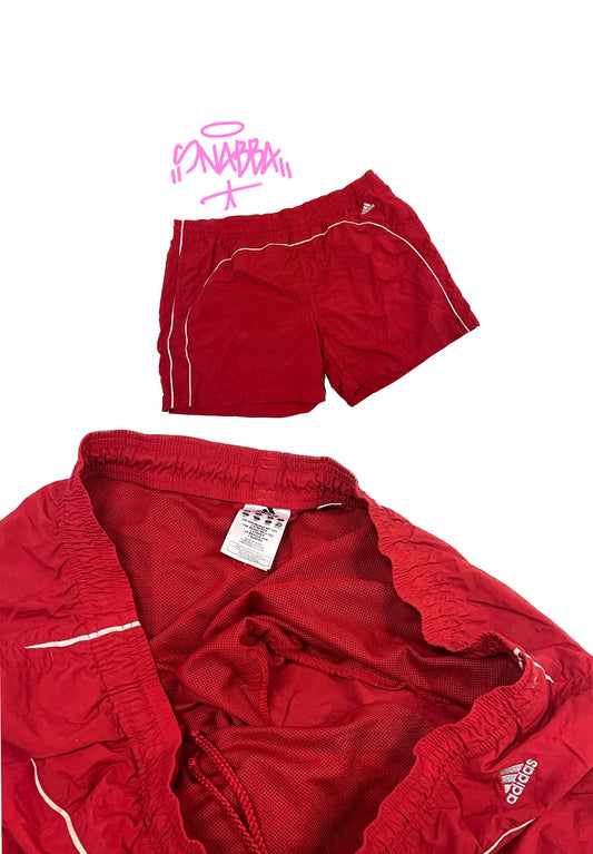 RED ADIDAS SHORTS (XXL)