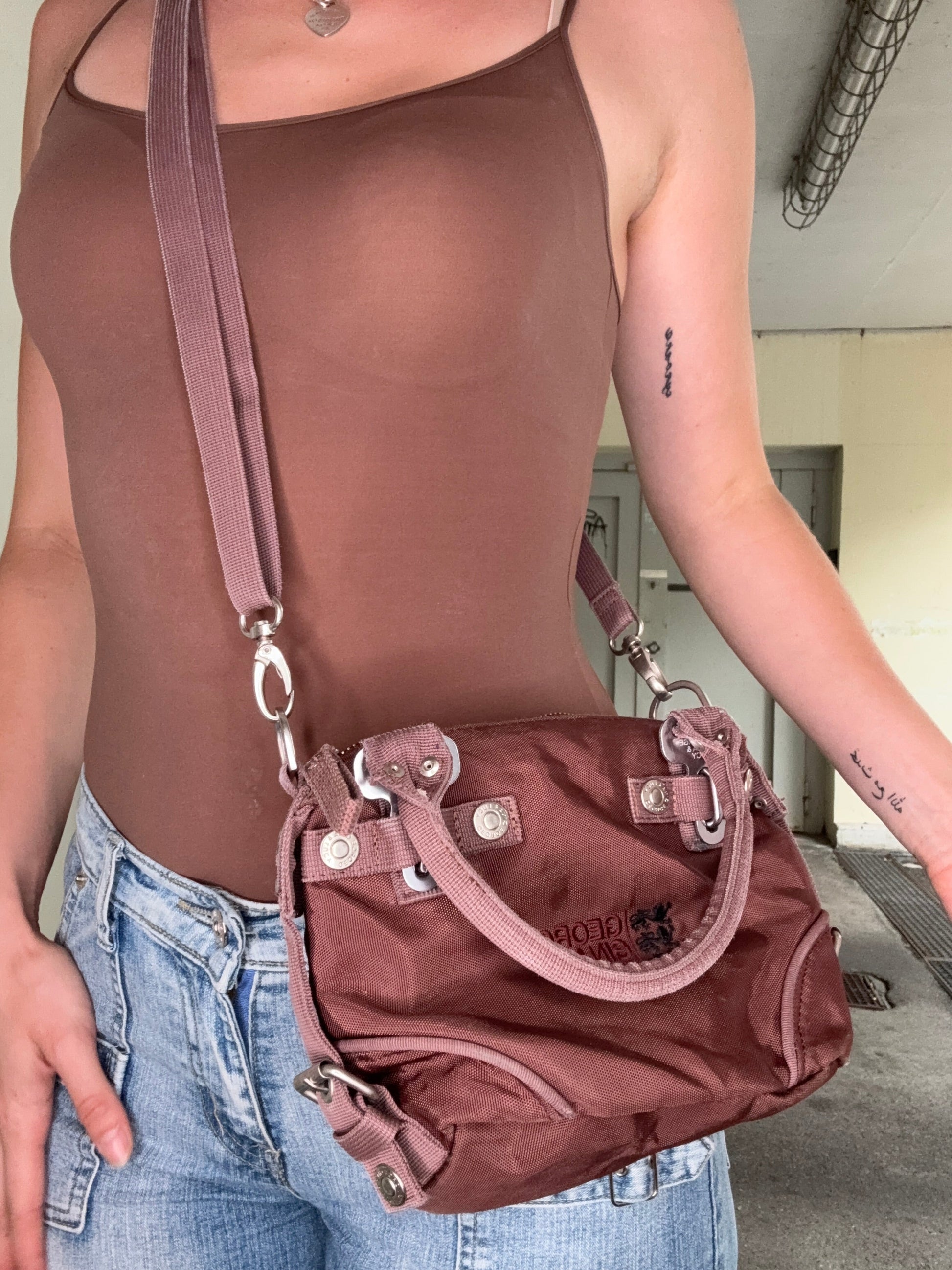 GEORGE GINA & LUCY VINTAGE CROSSBODY BAG