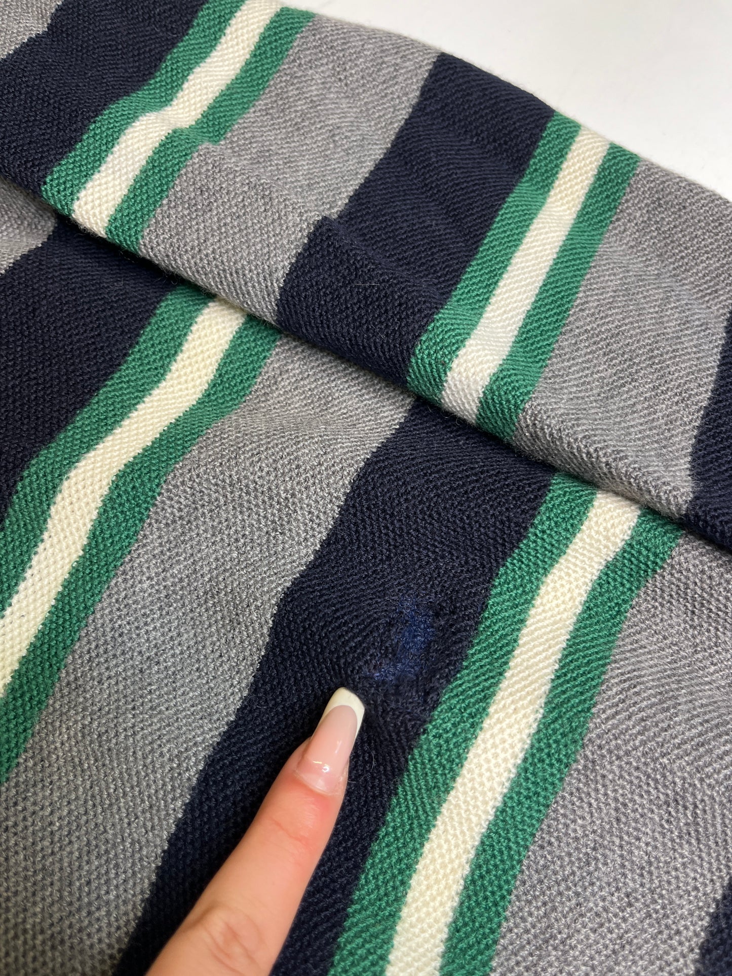 LACOSTE KNIT SWEATER STRIPED (XL)