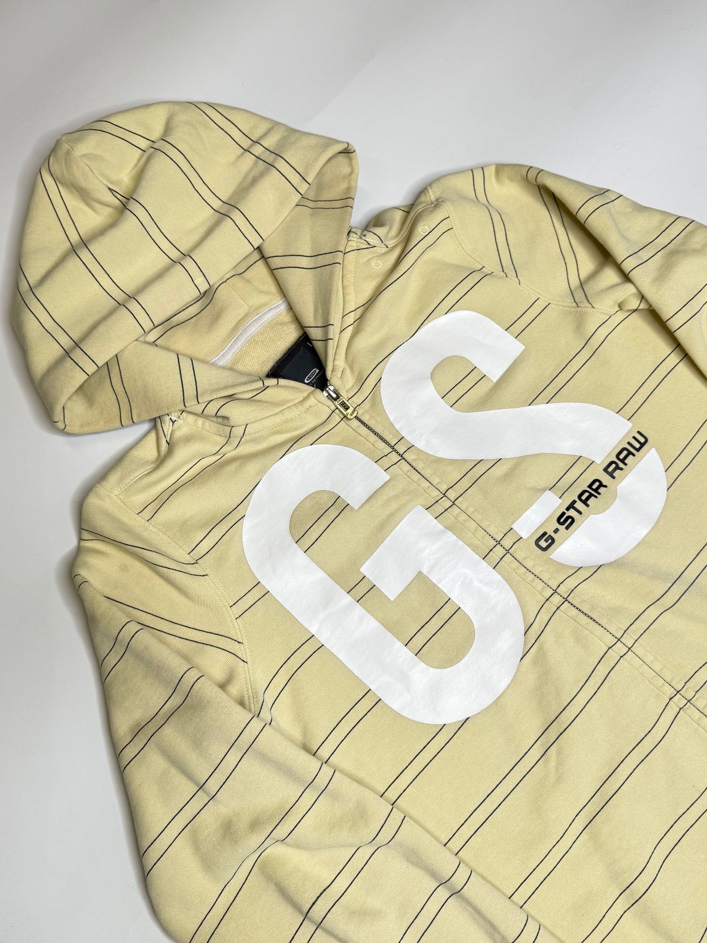 VINTAGE STRIPED G STAR ZIPPPER