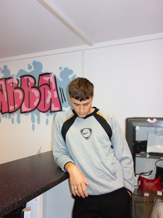NIKE BOXLOGO SWEATER 2000s (XL)