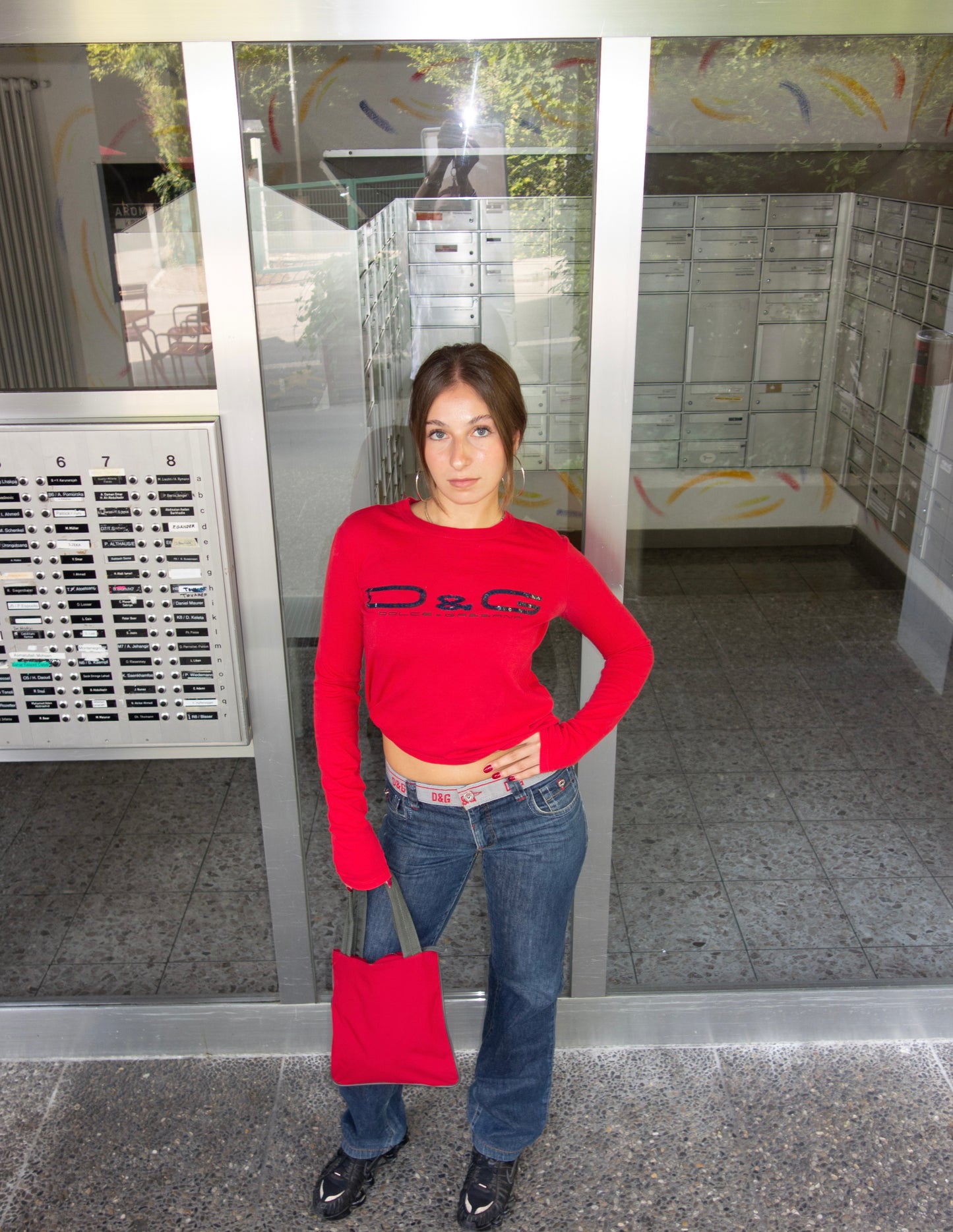 D&G LONGSLEEVE RED (~M)
