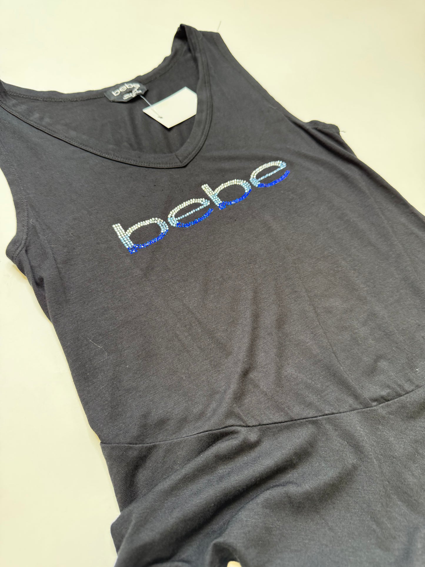 VINTAGE BEBE SHIRT IN BLACK (S)