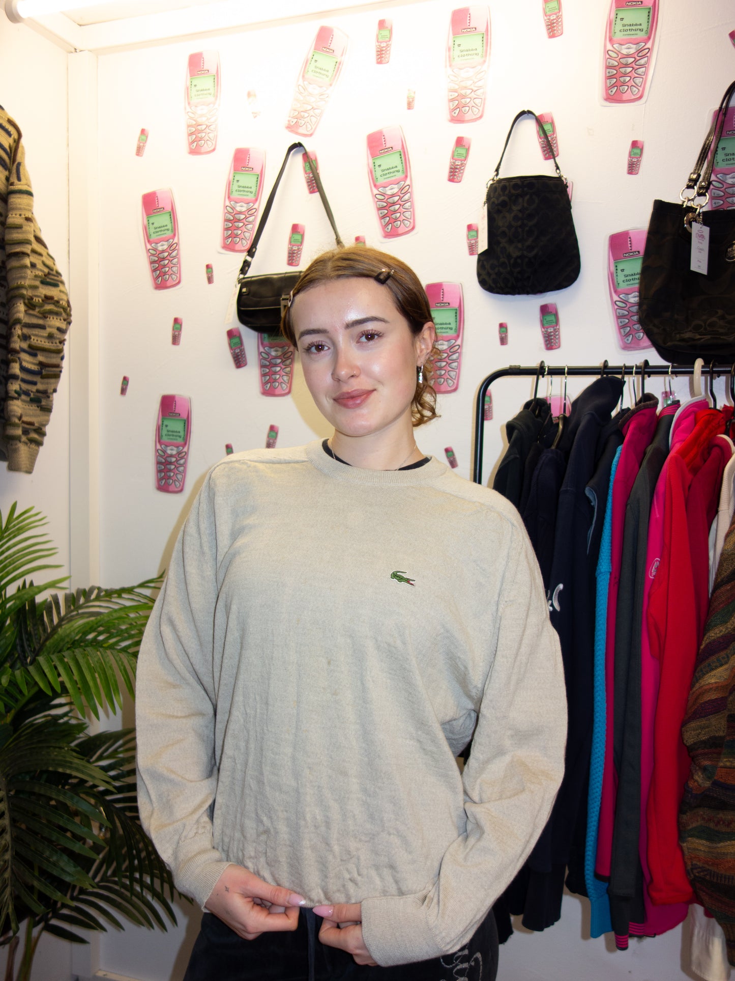 LACOSTE KNIT SWEATER (~M)