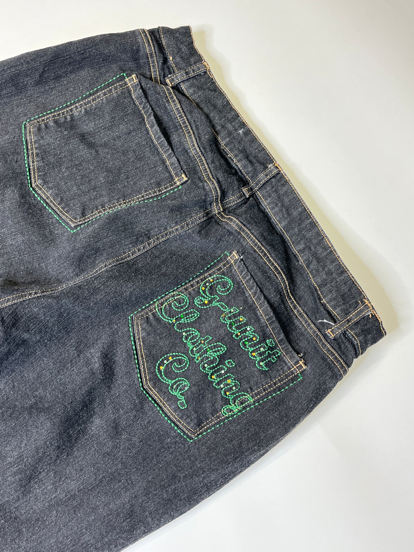 RARE VINTAGE G-UNIT HIP-HOP BAGGY JEANS (~L)