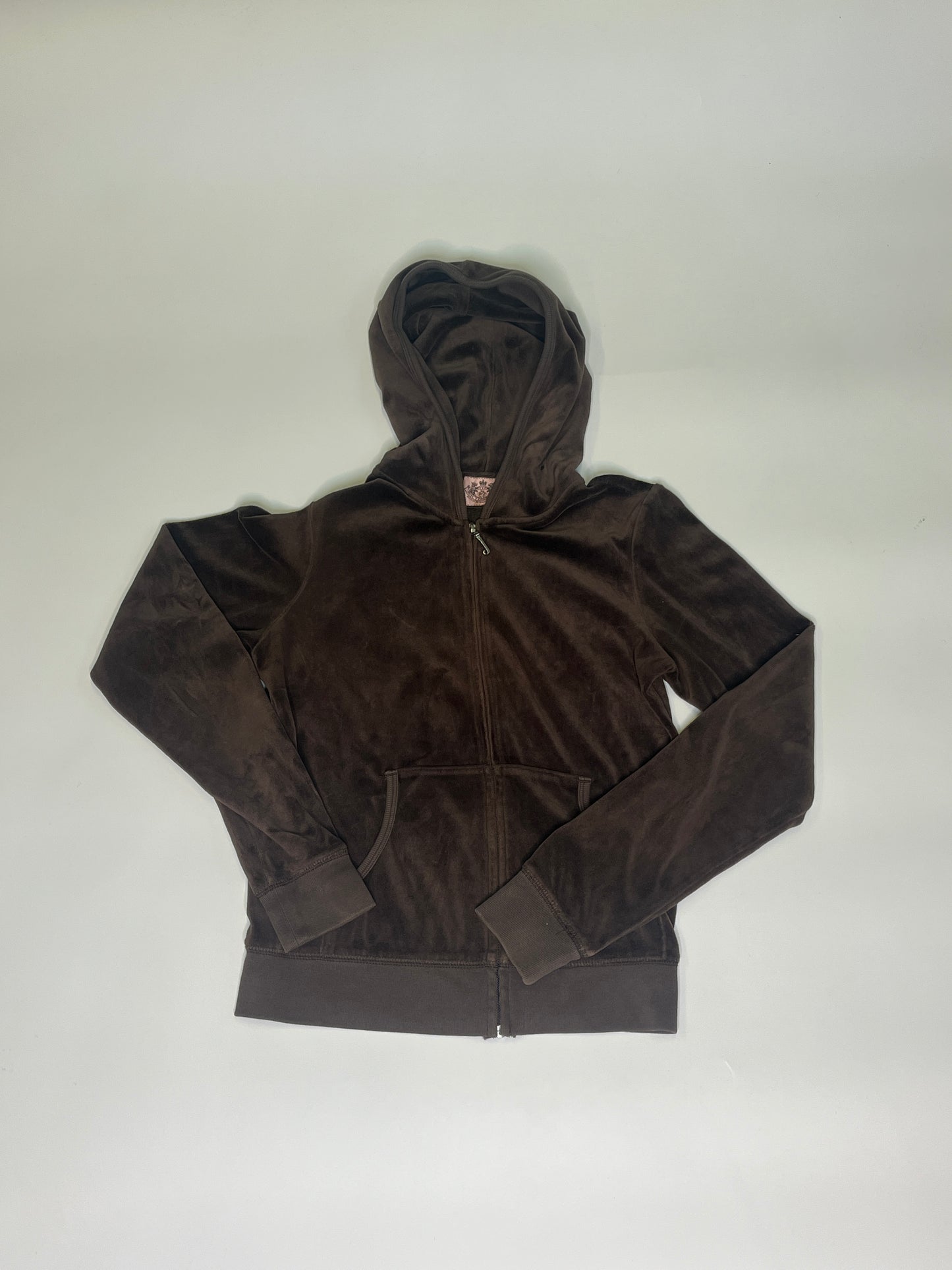 JUICY COUTURE ZIPPER BROWN 2000s (M)