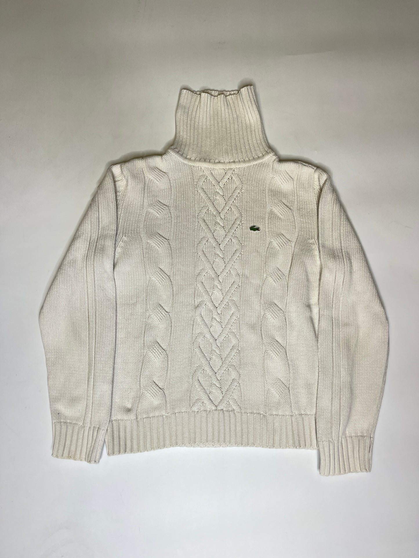LACOSTE KNIT TURTLENECK SWEATER (~S)