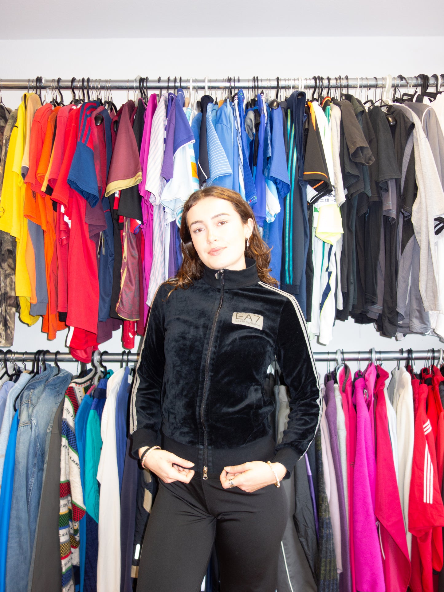 EMPORIO ARMANI VELOUR ZIPPER (S p.)