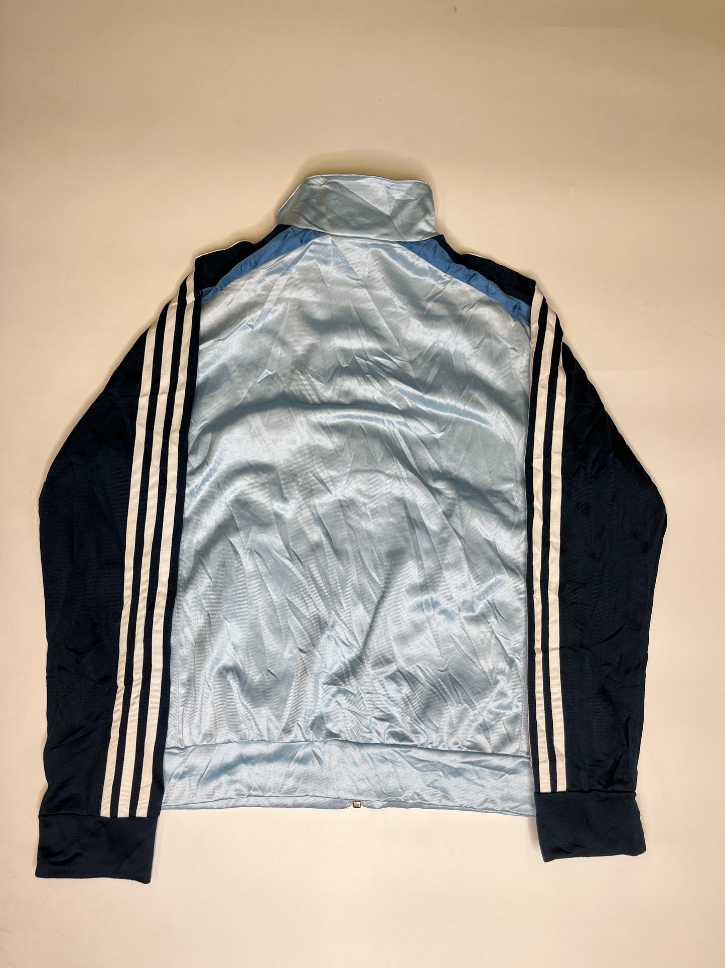 VINTAGE 2000s BLUE ADIDAS ZIPPER (~S)
