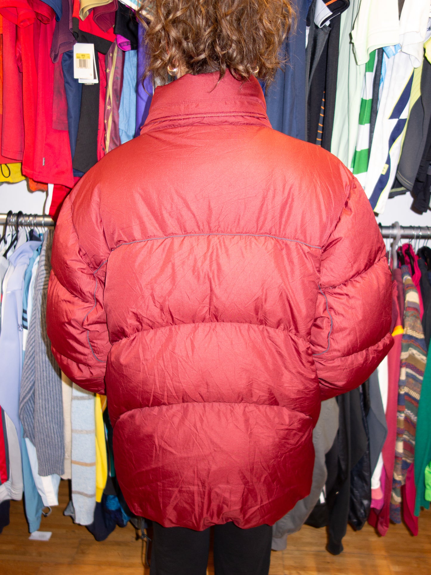 NIKE 2000S PUFFER JACKET (L)