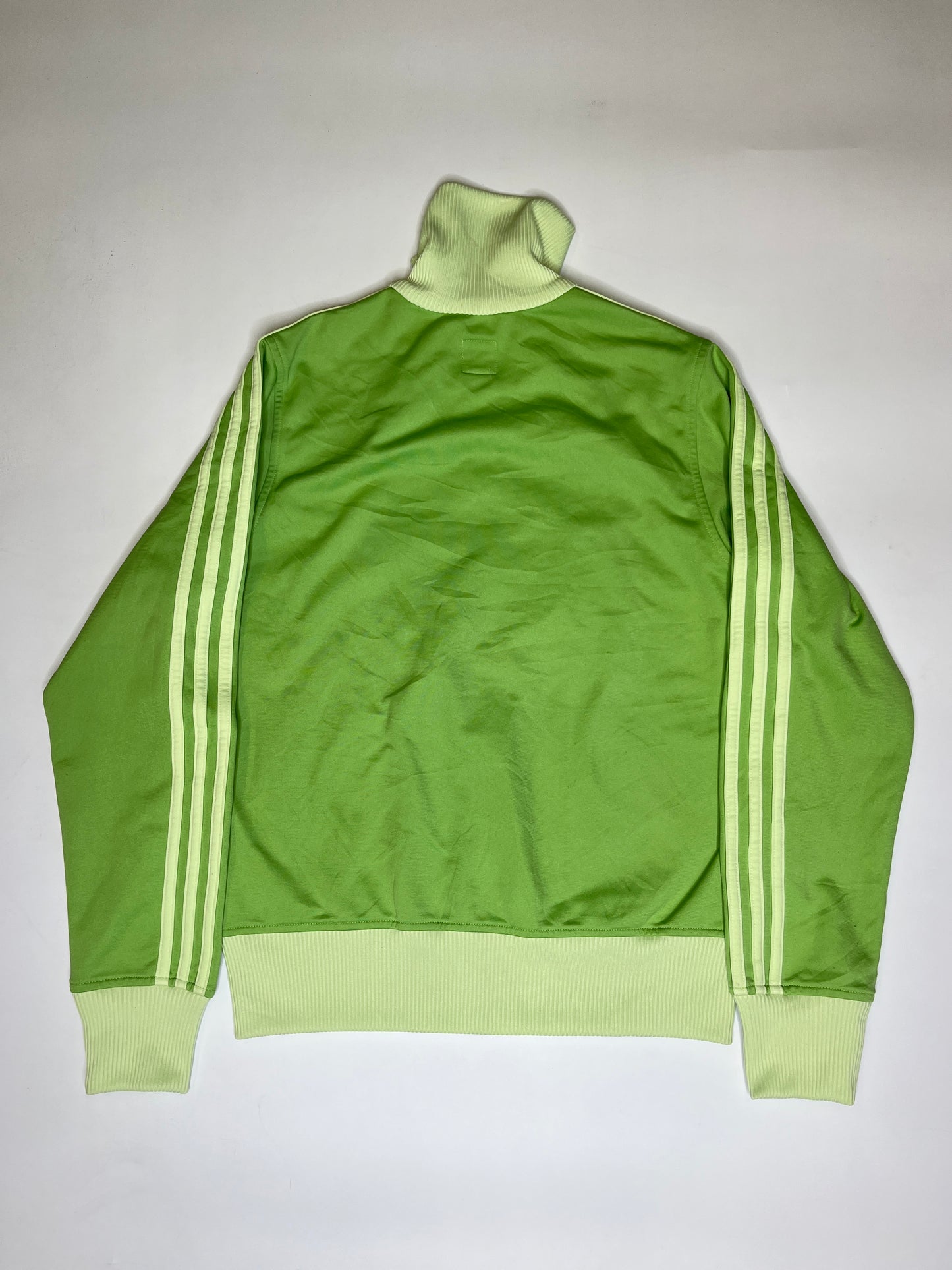 SPECIAL 2000s VINTAGE GREEN ADIDAS ZIPPER (~M)