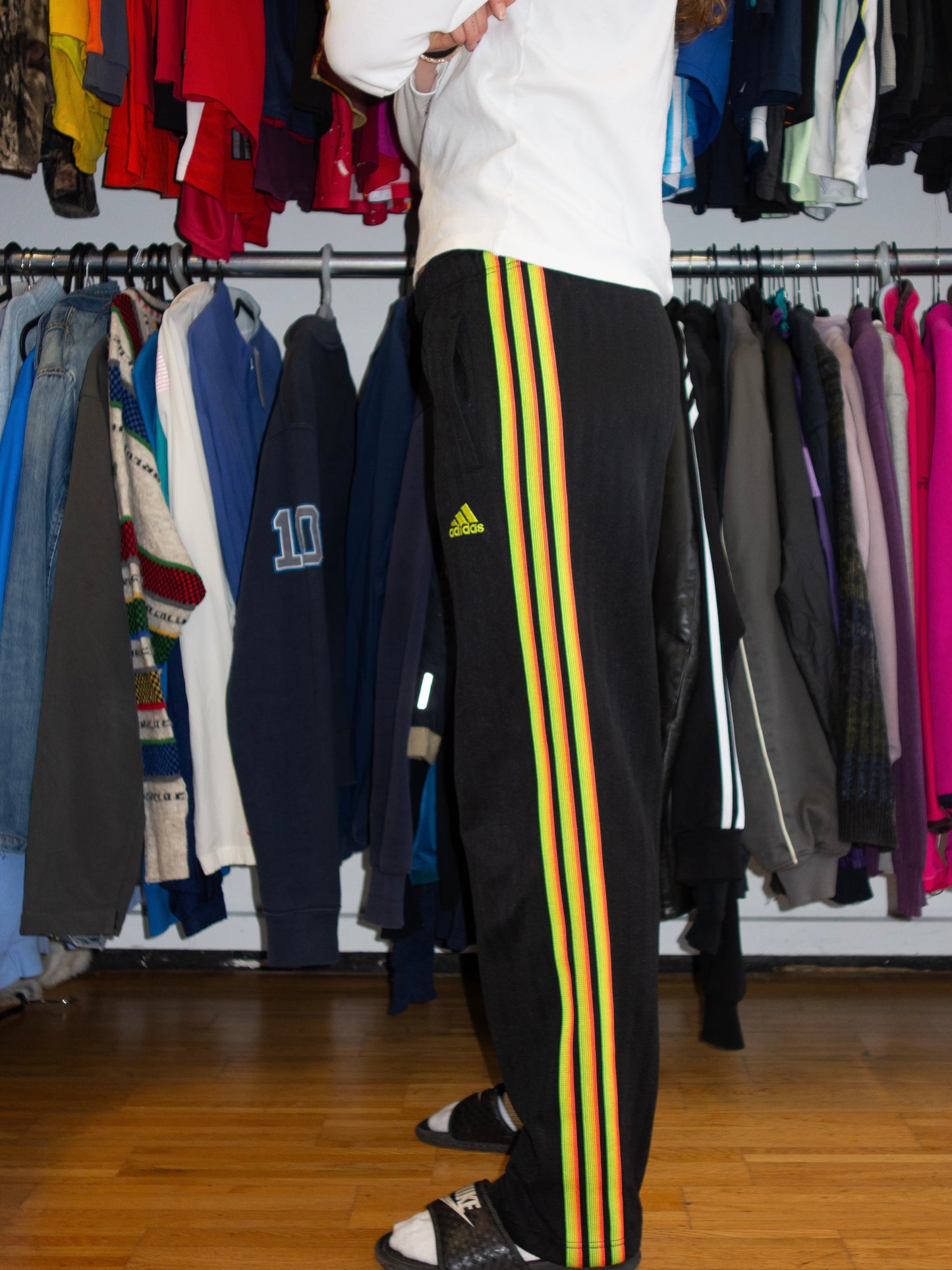 SPECIAL COLOWAY ADIDAS PANTS 2000s (M)