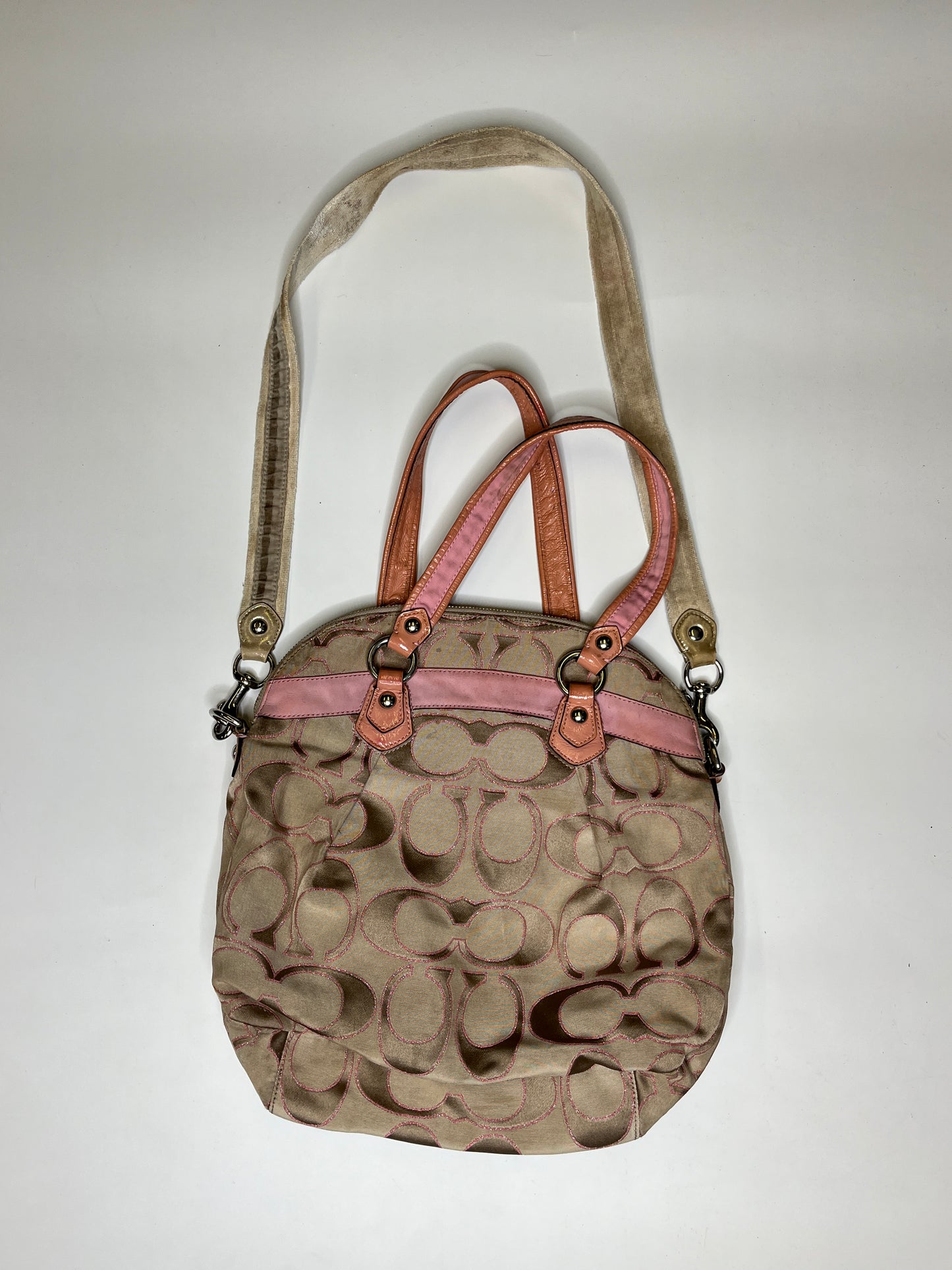 COACH MONOGRAM PURSE PINK