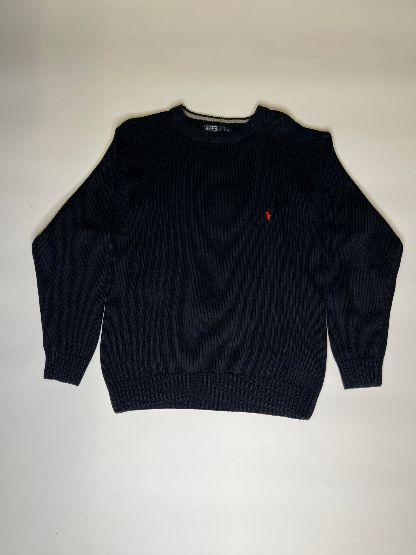POLO RALPH LAUREN KNIT SWEATER (XL)
