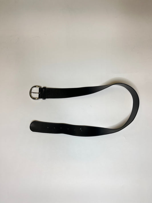 GENUINE LEATHER BELT BLACK 85 cm/XS