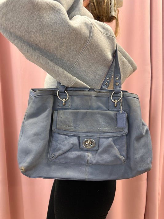 COACH PURSE BLUE