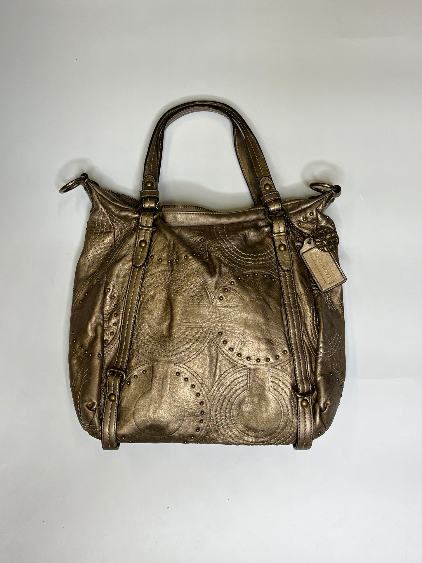 COACH PURSE GOLD