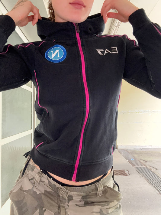VINTAGE SSC NAPOLI EMPORIO ARMANI ZIPPER (S)