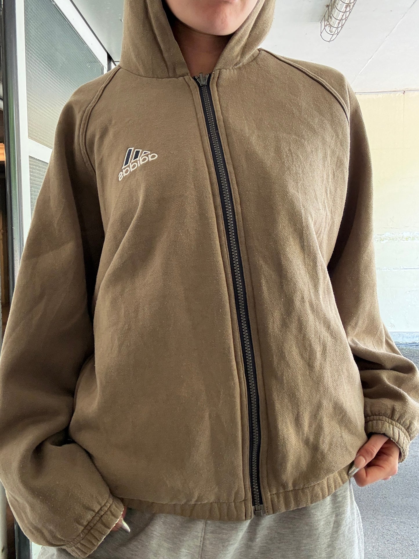 RARE 2000s VINTAGE REVERSIBLE ADIDAS JACKET (~M-L)