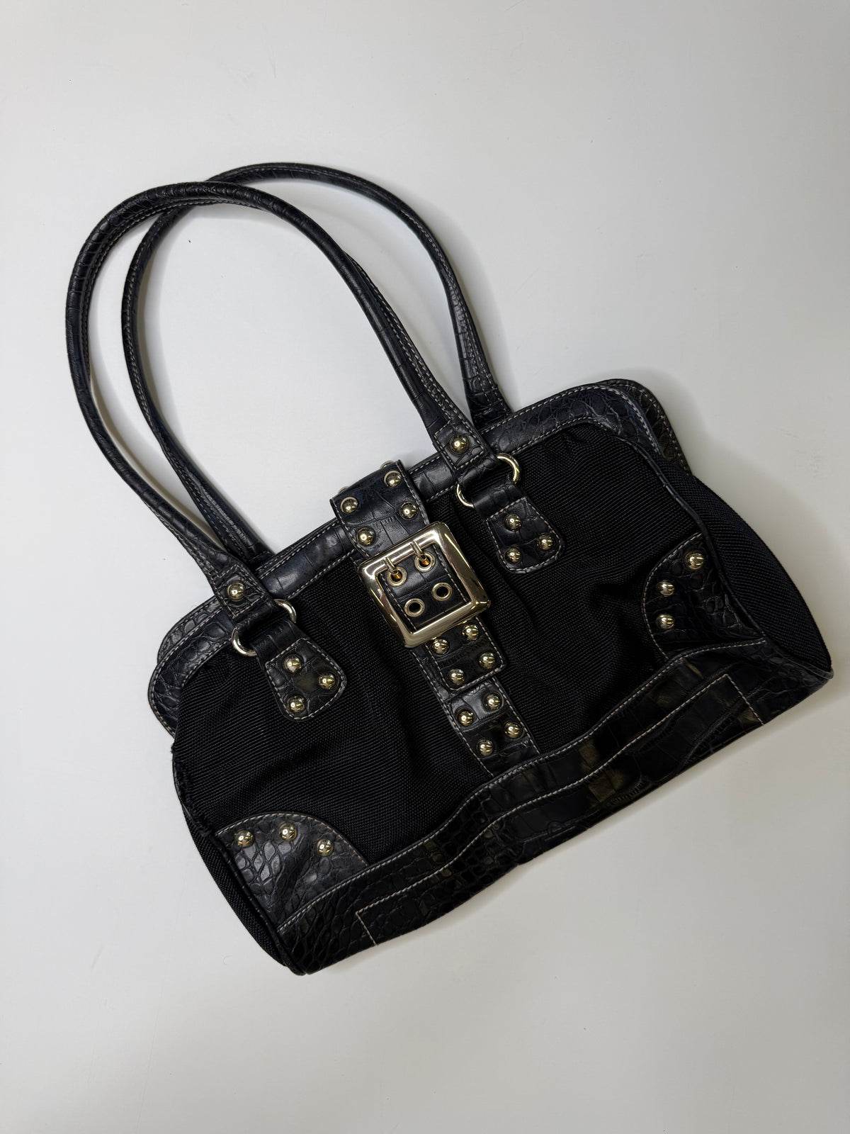 KATHY VAN ZEELAND NYLON BAG (BLACK)