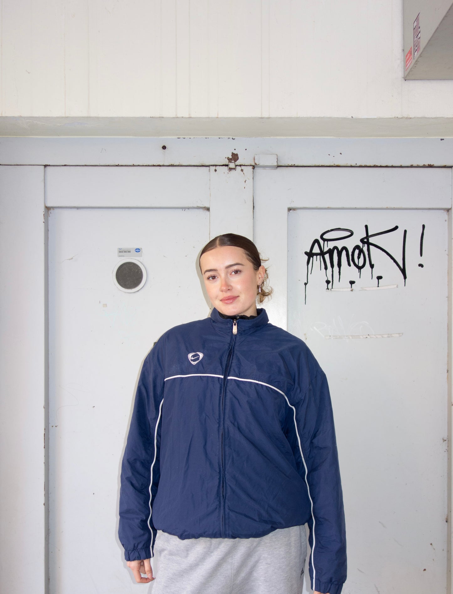 NIKE JACKET 2000s (L)