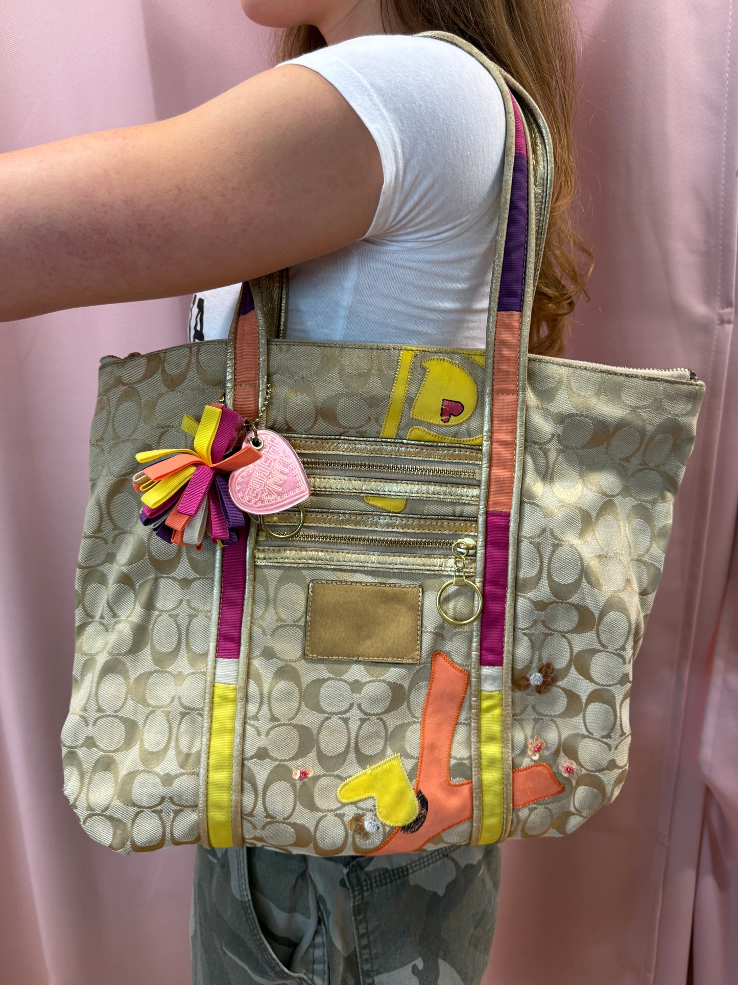 COACH MONOGRAM PURSE