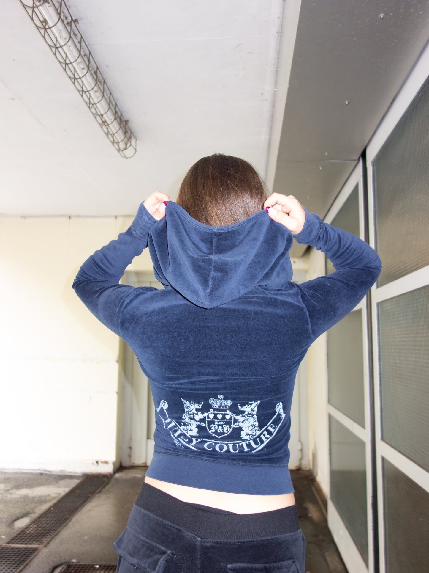 JUICY COUTURE ZIPPER DARK BLUE (S)