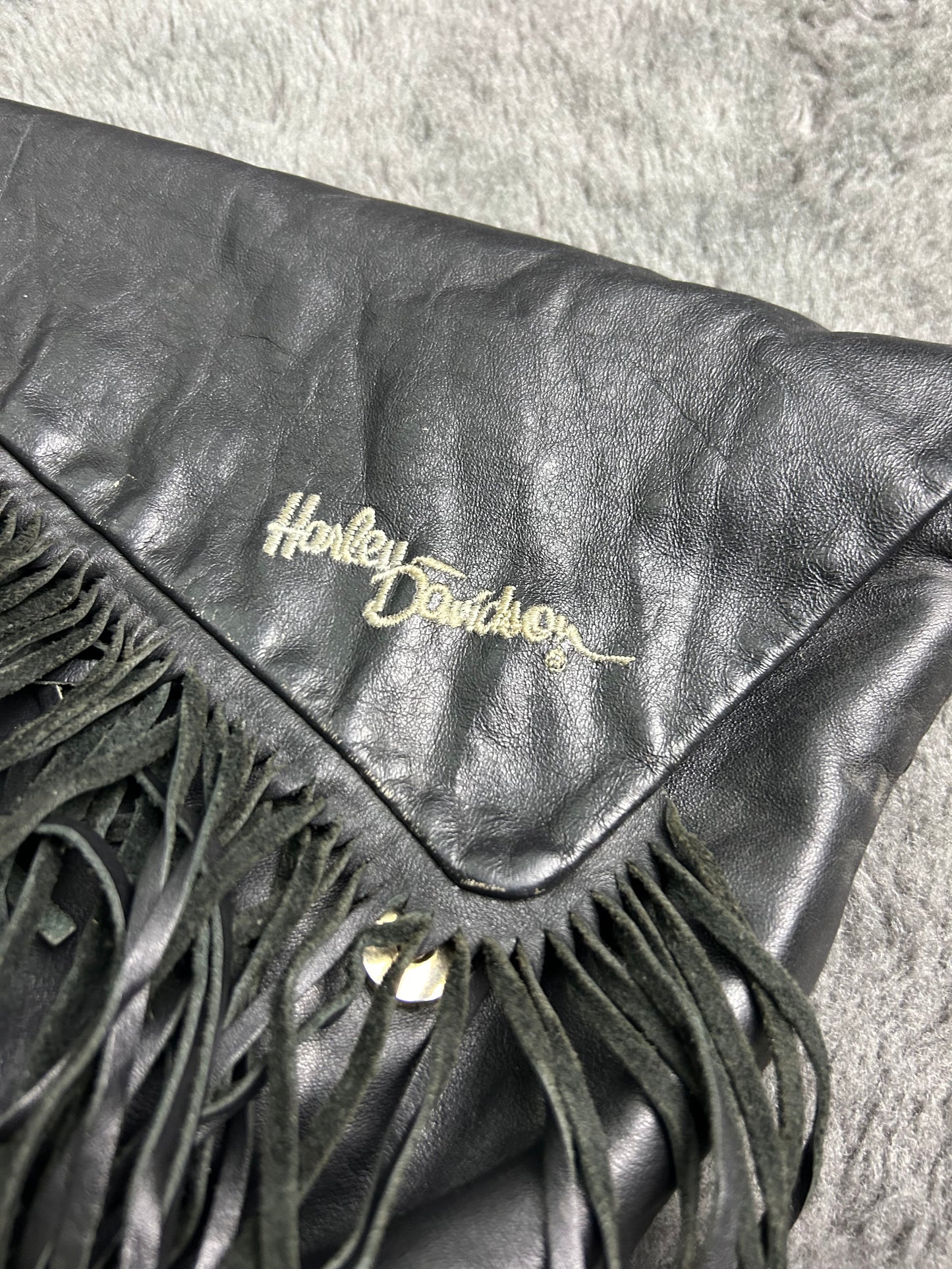 HARLEY DAVIDSON LEATHER BAG