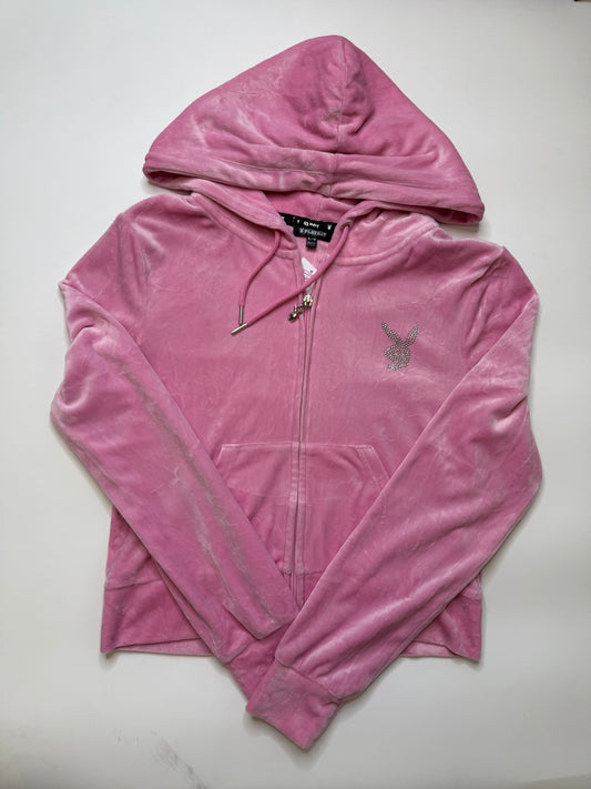 VINTAGE PLAYBOY VELOUR ZIPPER (S)