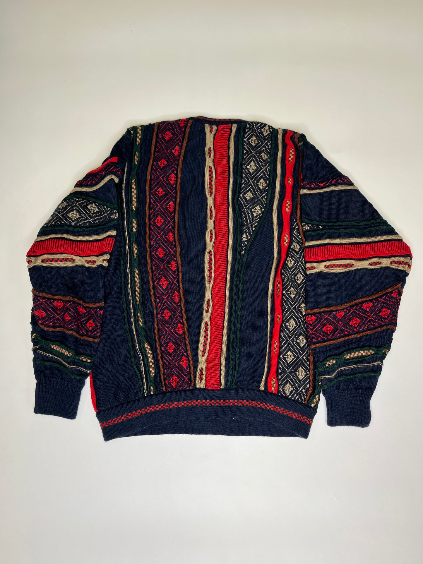 VINTAGE TOORALLIE COOGI STYLE SWEATER PURE WOOL (S)