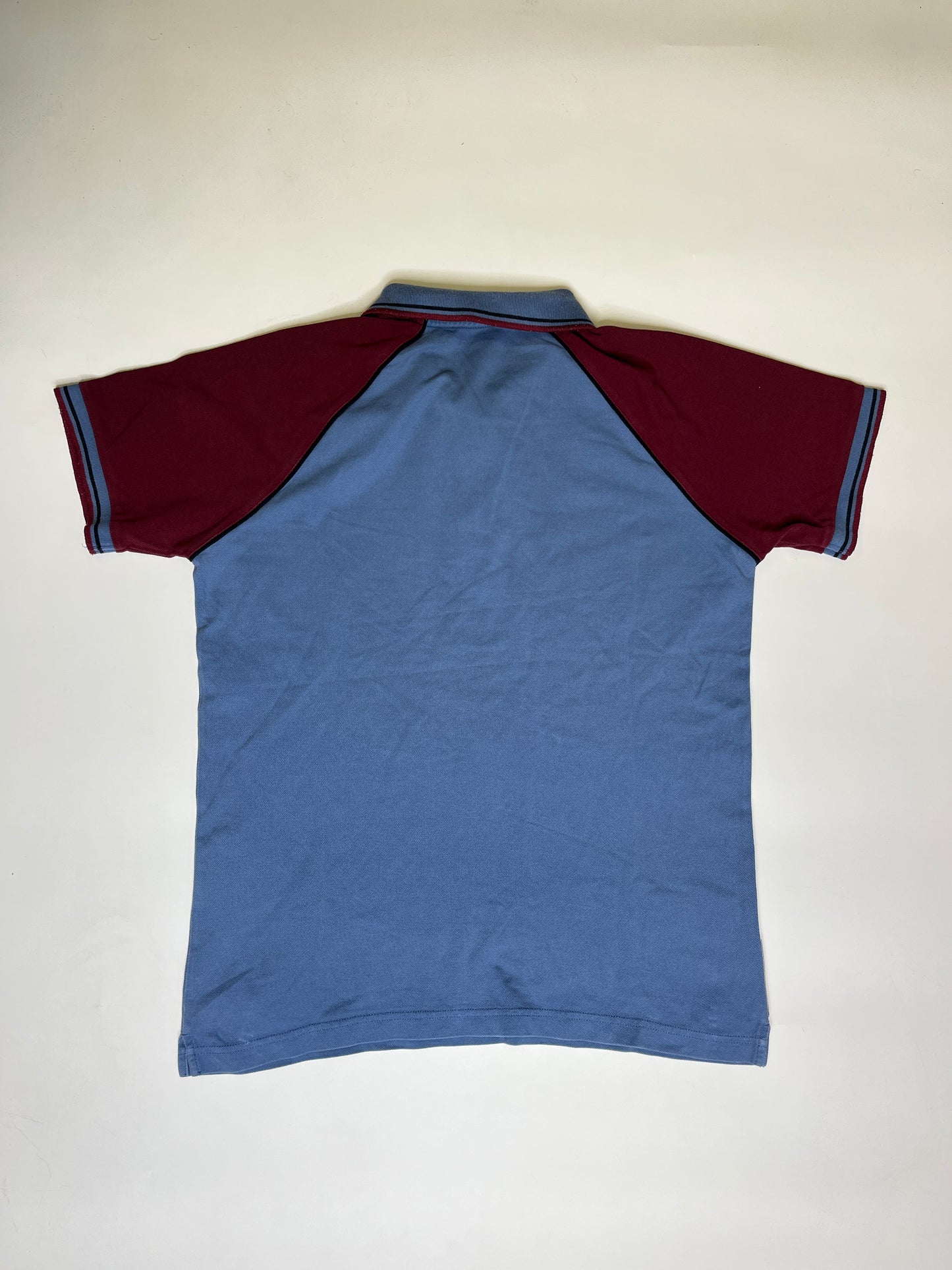 PRADA SHIRT BLUE/BORDEAUX (~L-XL)